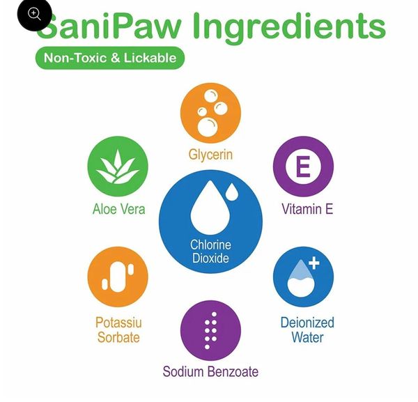 Pawz Dog Sanipaw Wipes - Khăn ướt lau chân cho chó 60 tờ