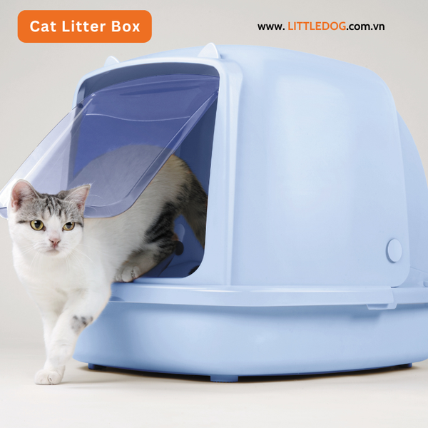 Nhà Vệ Sinh Catidea Khép Kín Dành Cho Mèo XL