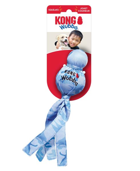 Kong Wubba Camo WM1 - Đồ chơi Kong Kéo và Ném bằng vải cho Chó