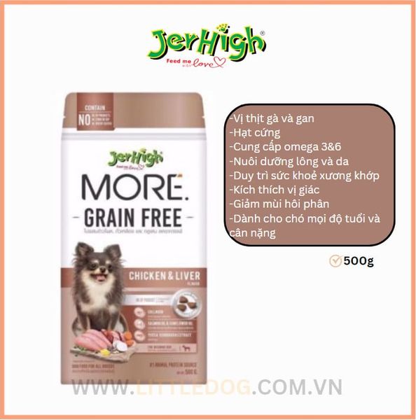 Jerhigh Hạt Cứng Cho Chó Đủ Vị