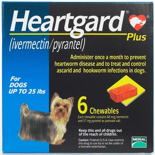 Heartgard Xổ Giun Cho Chó Dưới 11kg (1pcs)