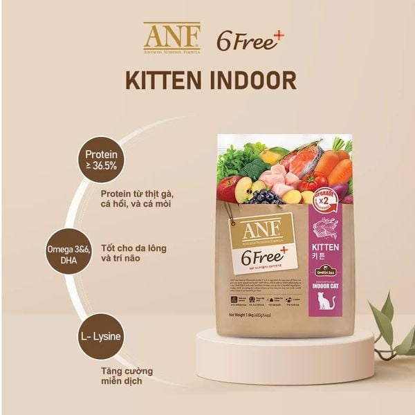ANF - Thức ăn hạt khô cho Mèo (Mèo Con/Mèo Trưởng Thành)