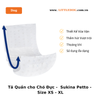 Tã Quần cho Chó Đực - Sukina Male Wrap - Size XS - XL