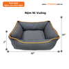 NỆM THÚ CƯNG NỈ VUÔNG - SQUARE FLEECE PET BED ULIGOTA