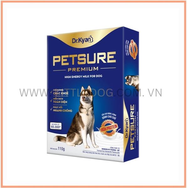 DR.KYAN SỮA BỘT CHO CHÓ PETSURE