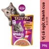 Pate Whiskas Tasty Mix In Gravy - Thịt Nấu Sốt Cho Mèo 70g