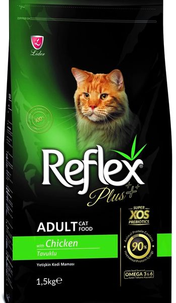 Reflex Plus Adult Chicken - Mèo trưởng thành Vị Gà (1,5kg/8kg)