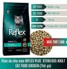 Reflex - Thức ăn khô cho Mèo trưởng thành Triệt sản 1.5kg (Vị cá hồi/Vị gà)