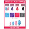 KONG Puppy - Đồ chơi cao su Kong cho chó con (XS,S,M,L)
