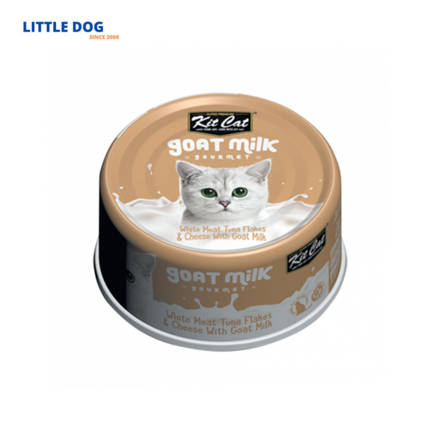 Pate Mèo Kit Cat Sữa Dê (Lon 85g)