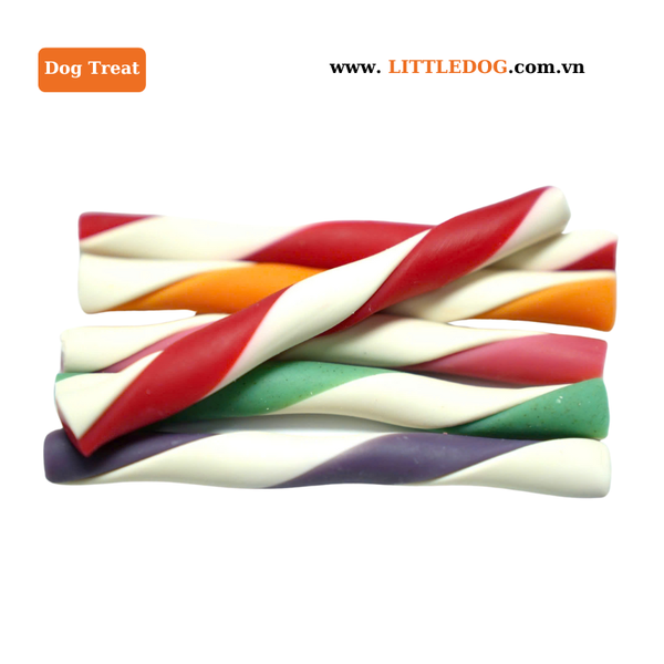 Dental Bone Dạng Xoắn Dành Cho Chó 500g