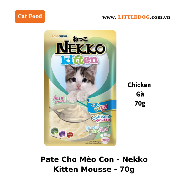 Pate Cho Mèo Con - Nekko Kitten -70g