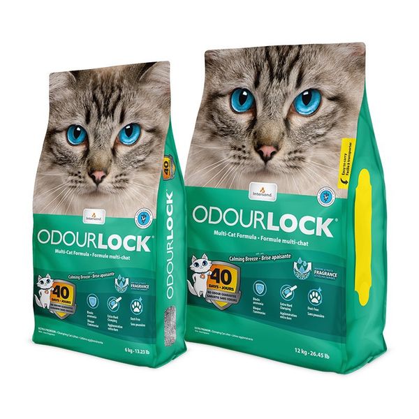 OdourLock - Cát đất sét cao cấp cho Mèo 12kg