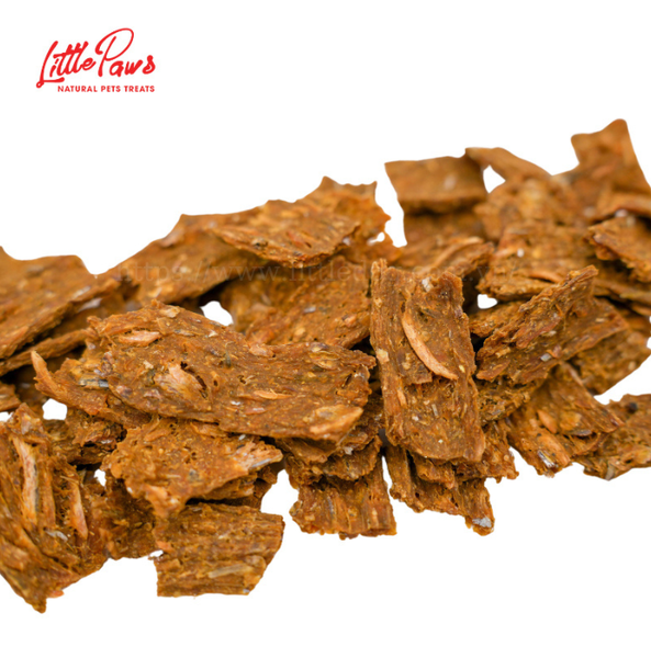 Little Paws - Cá Cơm Và Bí Đỏ - 30g