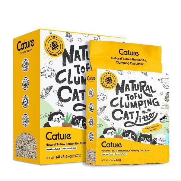 CATURE ĐẬU NÀNH VÀ ĐẤT SÉT BENTONITE 7L (2.8KG)