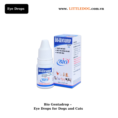 Bio Gentadrop – Thuốc Nhỏ Mắt Cho Chó Mèo