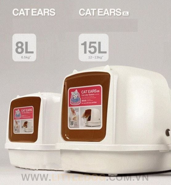 Catidea Nhà Vệ Sinh Cho Mèo CL101 (L/XL)