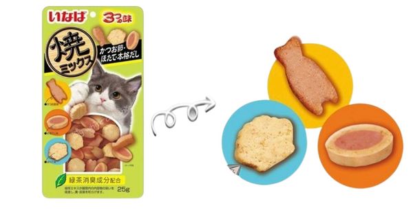 Inaba Bánh Mềm Vị CáNgừ&Gà SòĐiệp QSC-123