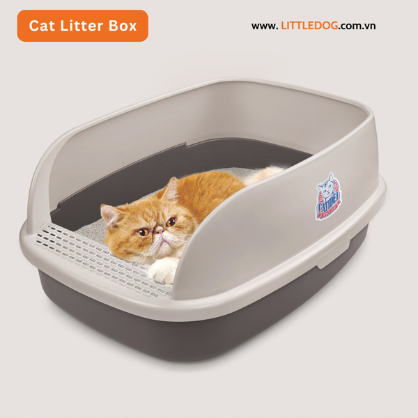 Nhà Vệ Sinh Catidea Khép Kín Dành Cho Mèo XL