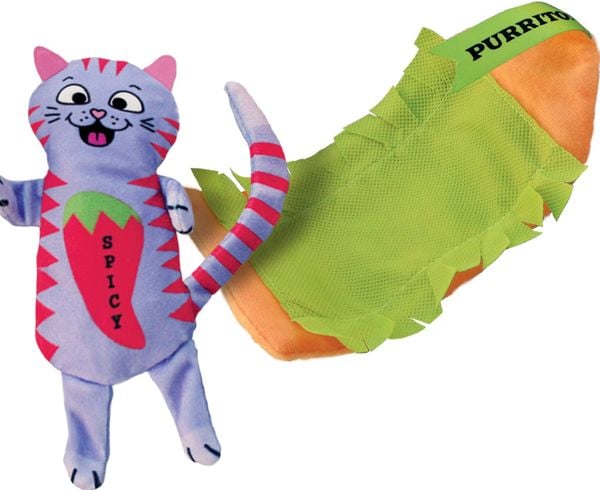 Kong Cat Pull-a-Pat Purrito