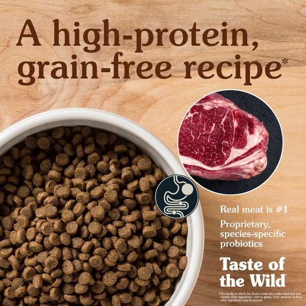 Taste Of The Wild Dog High Prairie Puppy 2kg - Chó Con Vị Bò&Nai Rừng