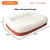 NỆM THÚ CƯNG HERMES ORANGE - PET BED HERMES ORANGE ULIGOTA