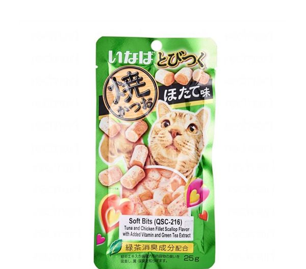 Ciao - Bánh Thưởng Ciao Mềm Có Nhân Cho Mèo 25g