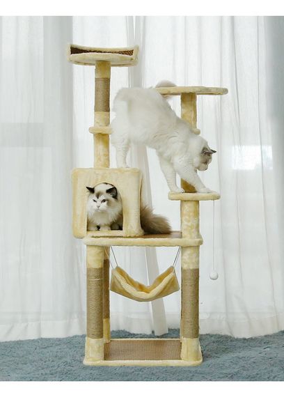 Trụ Cào Mèo YC Vàng - YC Cat Tree Yellow MBYD-1