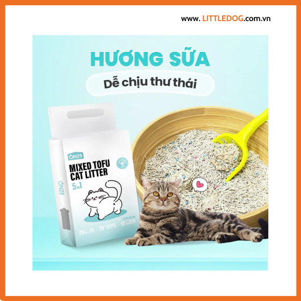 Cát Đậu Nành Cho Mèo Cat’s On ON25 Mixed Tofu