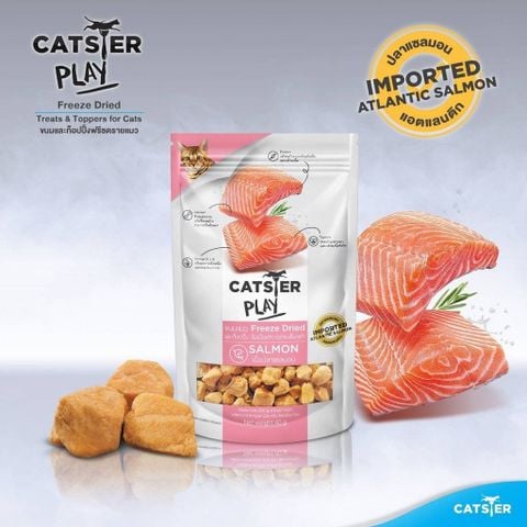 Catster Cá hồi sấy lạnh 40g