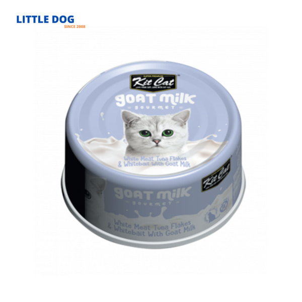 Pate Mèo Kit Cat Sữa Dê (Lon 85g)
