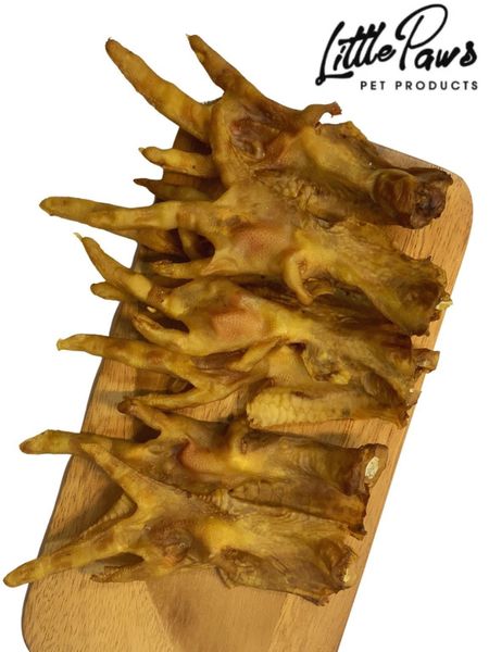 Little Paw Chân Gà Rút Xương Sấy - Unboned Chicken Feet With Turmeric