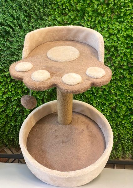 Trụ Cào Mèo Jian 1 Tầng Dấu Chân2021 - Jian Cat Tree 1Tang Paw2021