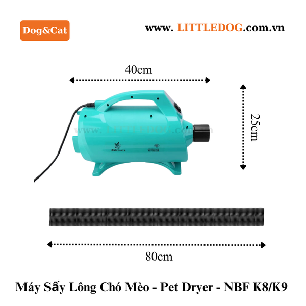 Máy Sấy Lông Cho Chó Mèo - Pet Dyer - NBF K8 2100W / NBF K9 2600W