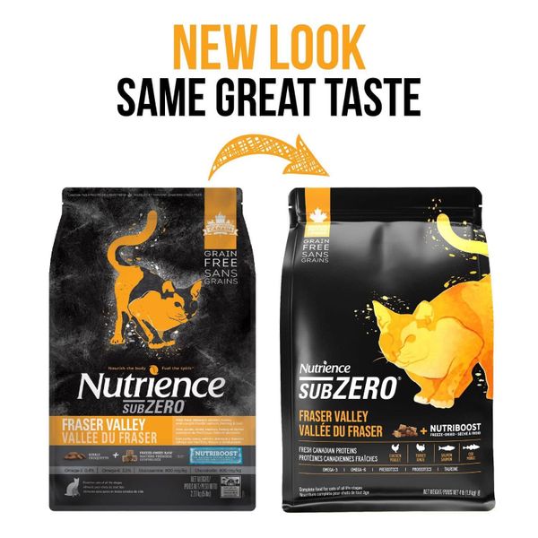 Thức Ăn Hạt Cho Mèo Ở Mọi Lứa Tuổi - Nutrience Subzero - Vị Gà Tây, Cá Hồi, Cá Trích Và Rau Củ - 500g/1.8kg/4.8kg
