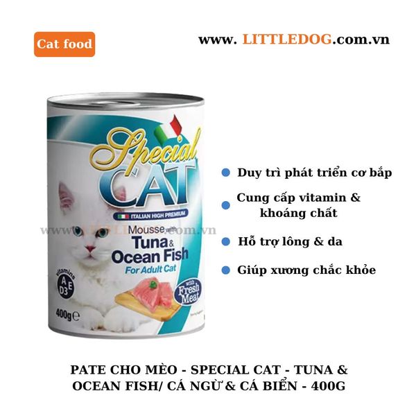 Pate Mèo Trưởng Thành Monge Special Cat 400g