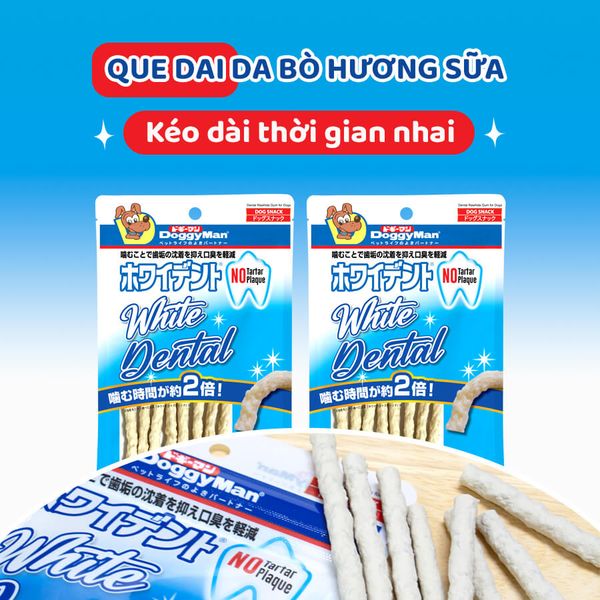 DoggyMan - Que Dai Da Bò Hương Sữa 120g