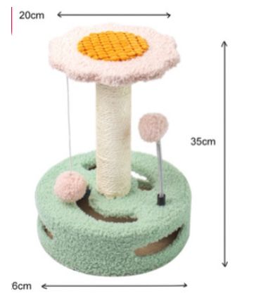 Trụ Cào Jian Bông Hoa 232425 - Jian Cat Tree Flower232425