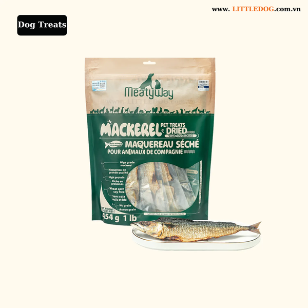 Cá Thu Sấy Cho Thú Cưng - Meatyway Mackerel Jerky - 50g
