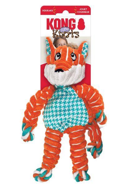 Kong Floppy Fox - Đồ chơi Kong con cáo dây thừng