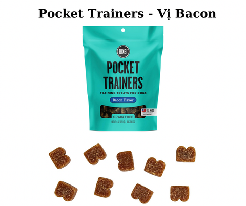 Bixbi Pocket Trainers - Bánh thưởng training cho chó 170g