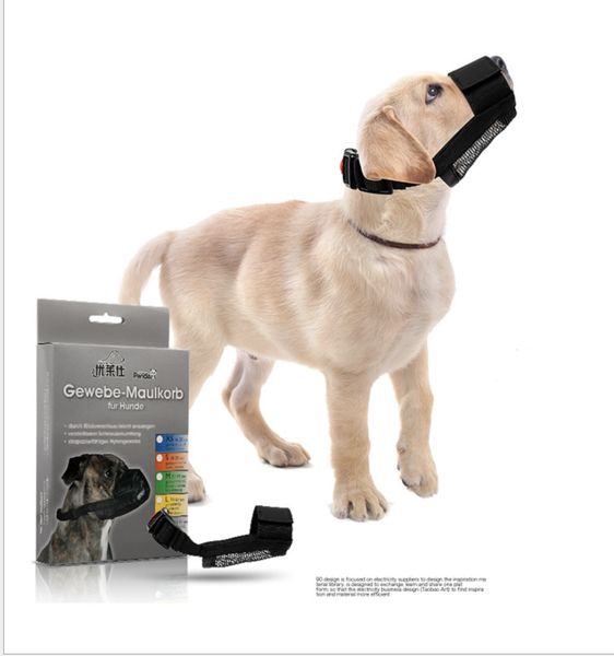 Panda Rọ Mõm Vải - Nylon Half Dog Muzzle