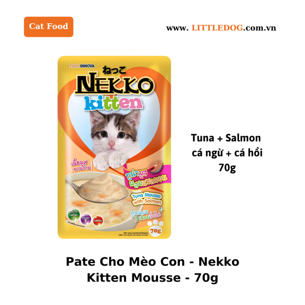 Pate Cho Mèo Con - Nekko Kitten -70g
