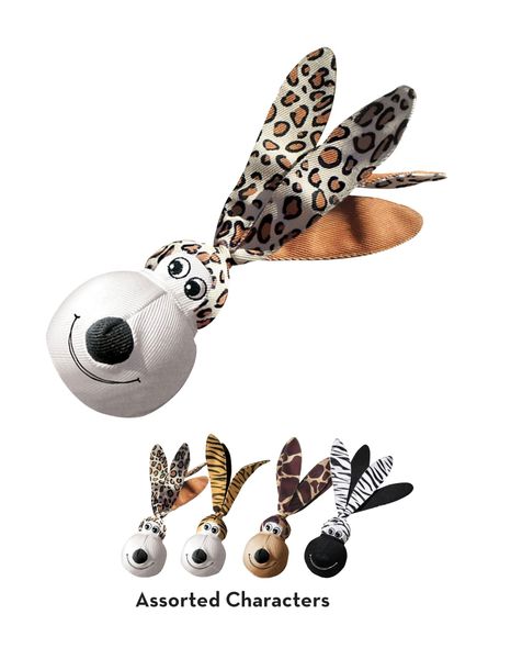 Kong Wubba WE1 Ears Large - Đồ Chơi Kong Gặm,Ném Bằng Vải Cho Chó