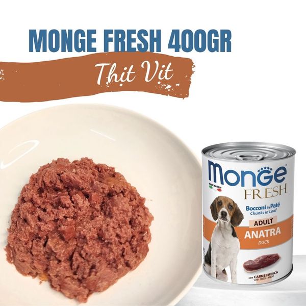 Pate Monge Fresh Cho Chó 400g