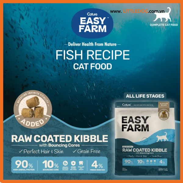 Cature Easy Farm - Hạt cho mèo mọi lứa tuổi 1.5kg