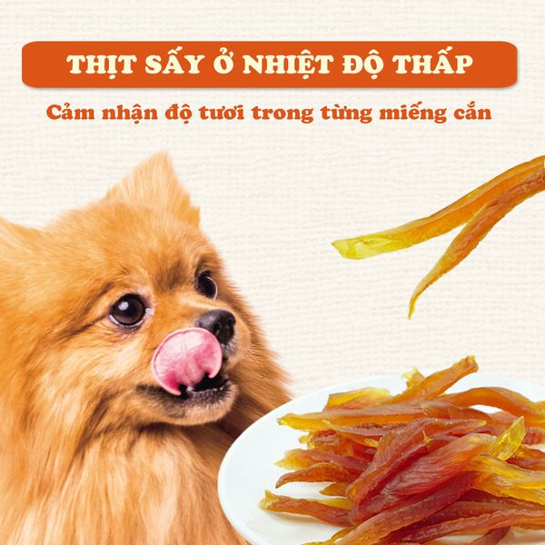 DoggyMan - Thanh Gà Sấy Dẻo 80g