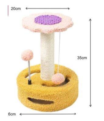 Trụ Cào Jian Bông Hoa 232425 - Jian Cat Tree Flower232425