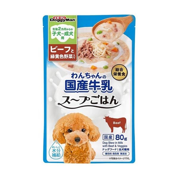Doggyman - Pate Cho Chó Làm Từ Sữa Bổ Sung Thịt Gà & Thịt Bò và Rau Củ