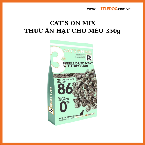Hạt Cho Mèo Cat’s On Mix R – Gói 350g